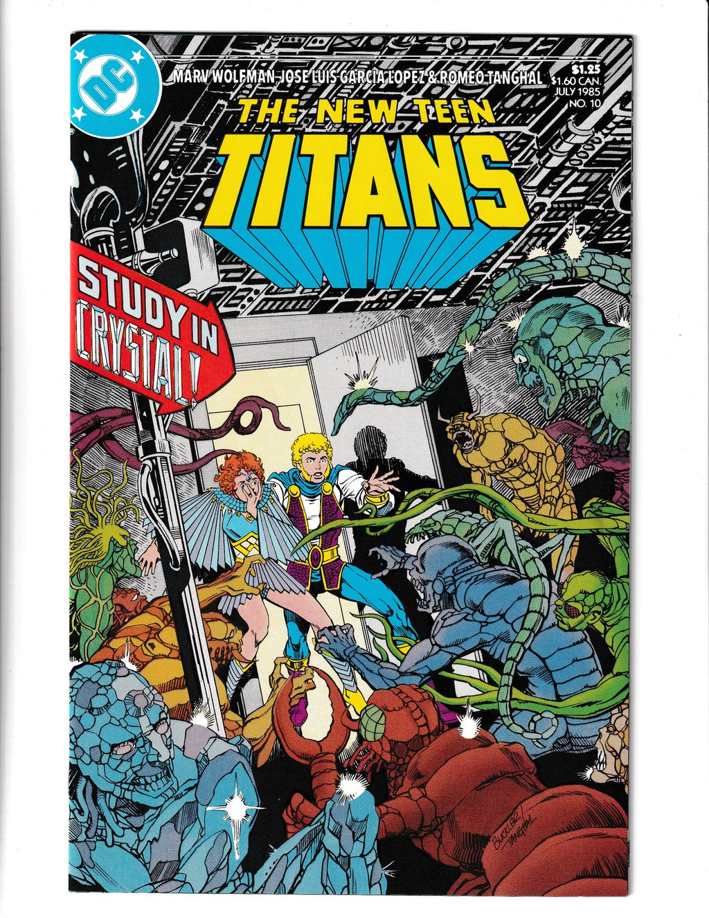 New Teen Titans #10 (1985) DC Comics