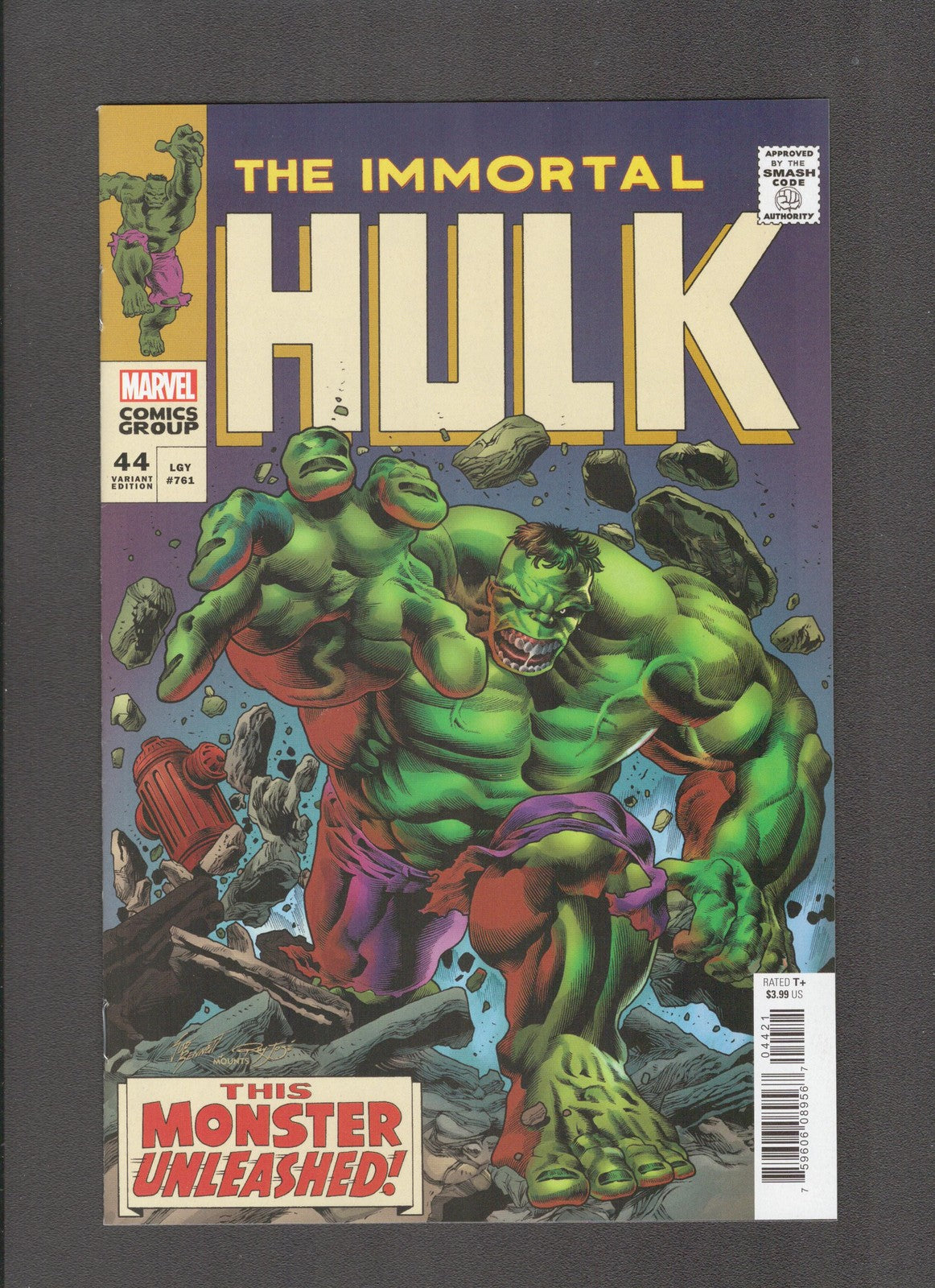 Immortal Hulk #44b (2021) Joe Bennet Marvel Comics