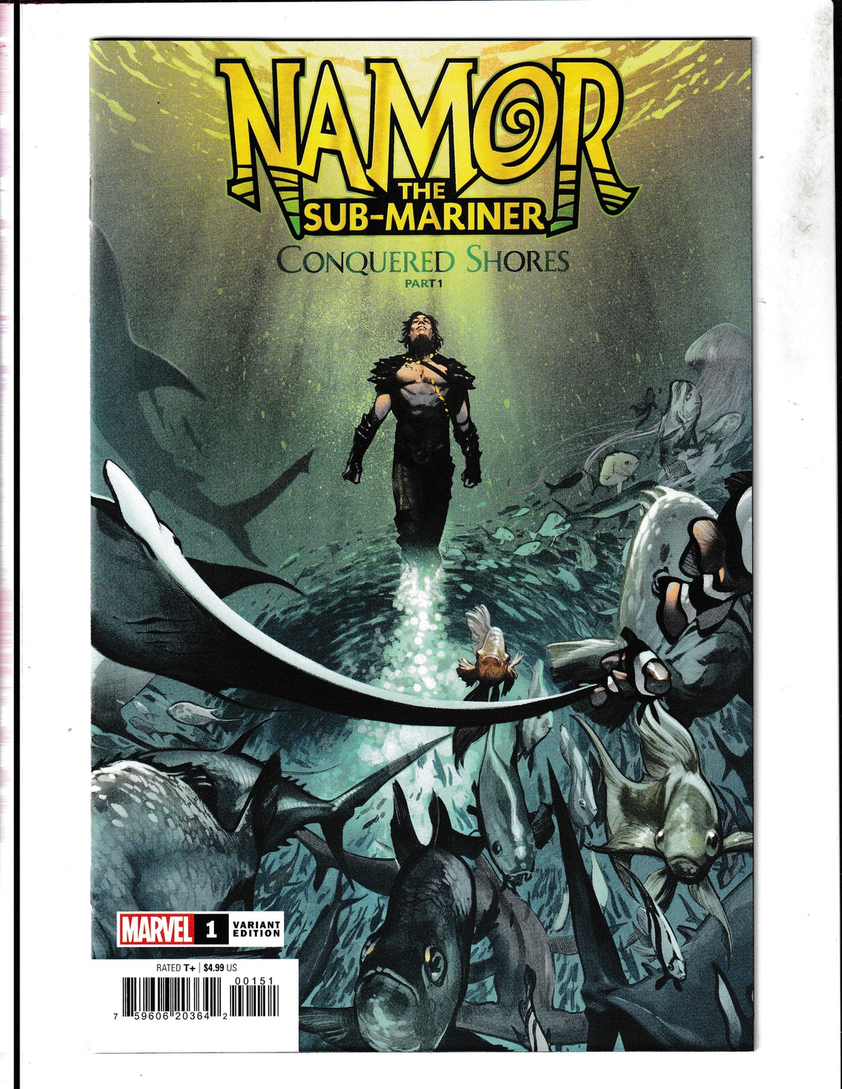 Namor the Sub-Mariner: Conquered Shores #1E (2022) Pepe Larraz Marvel Comics