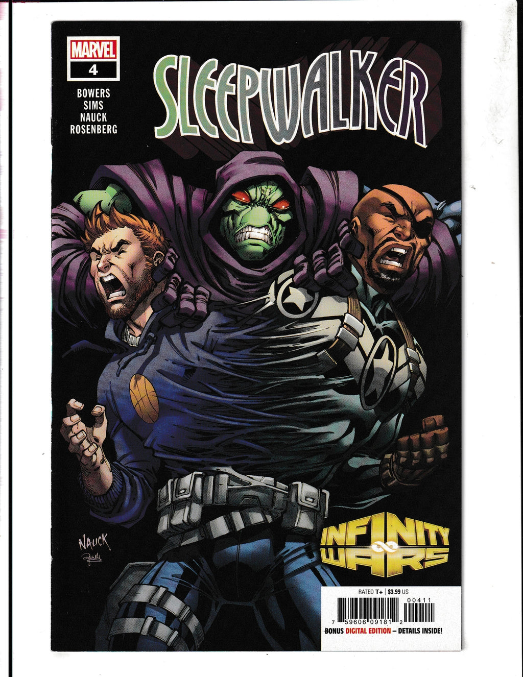 Infinity Wars: Sleepwalker #4 (2019) Marvel Comics