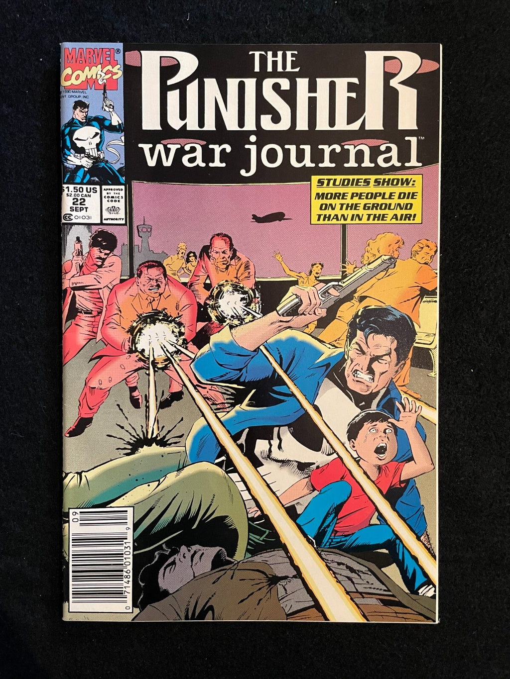 Punisher War Journal #22 1990  Marvel Comic