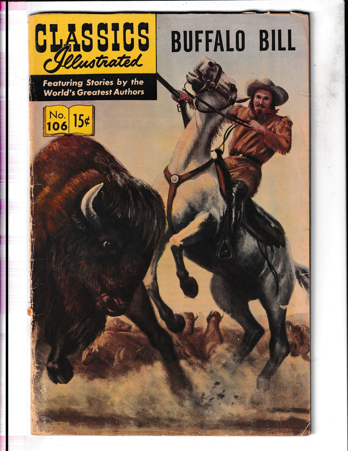 Classics Illustrated #106 Buffalo Bill #106 (1964) HRN 167 Gilberton Comics