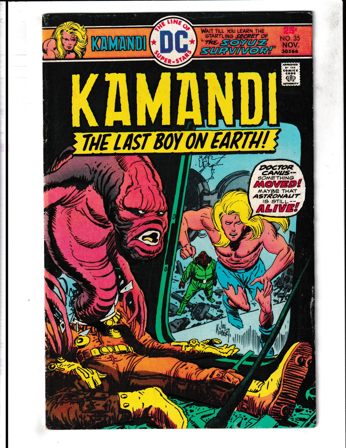 Kamandi: The Last Boy on Earth #35 (1975) DC Comics
