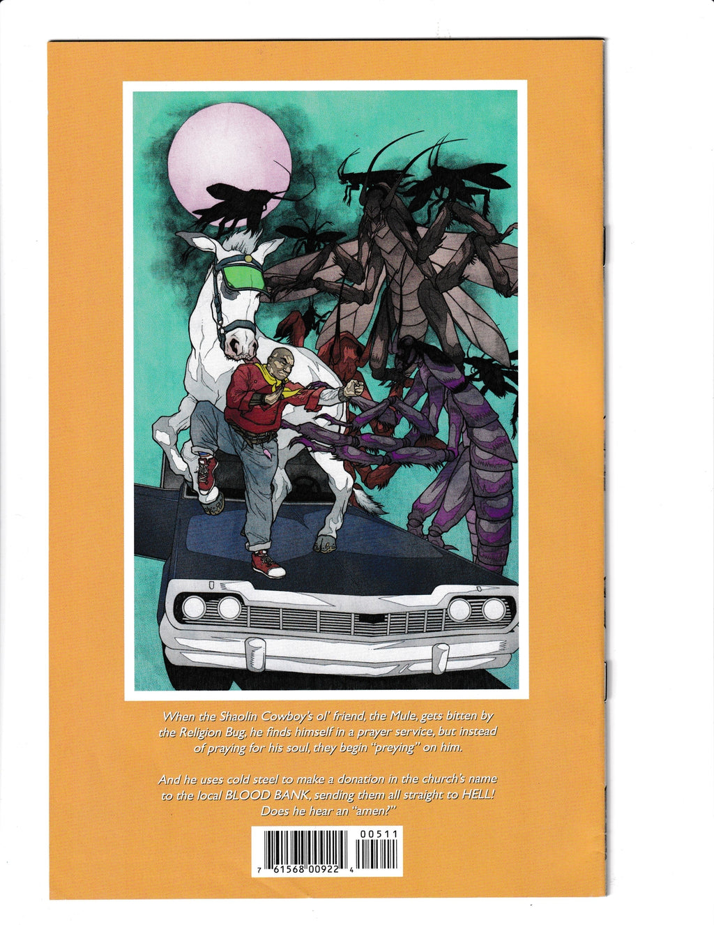 Shaolin Cowboy: Cruel to be Kin #5 (2022) Dark Horse Comics