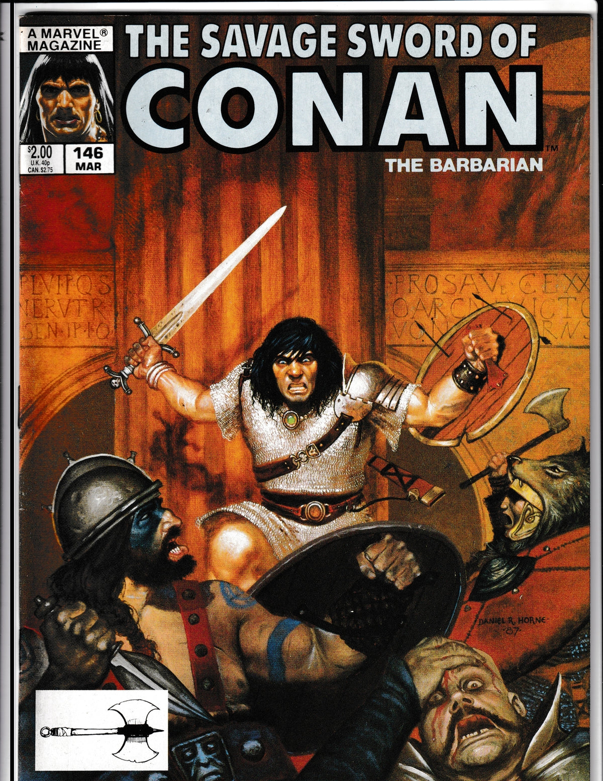 Savage Sword of Conan #146 (1988) Marvel Comics