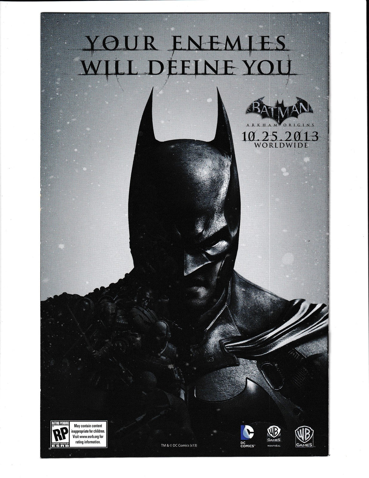 Batman/Superman #3.1 (2013) Doomsday Lenticular Cover DC Comics