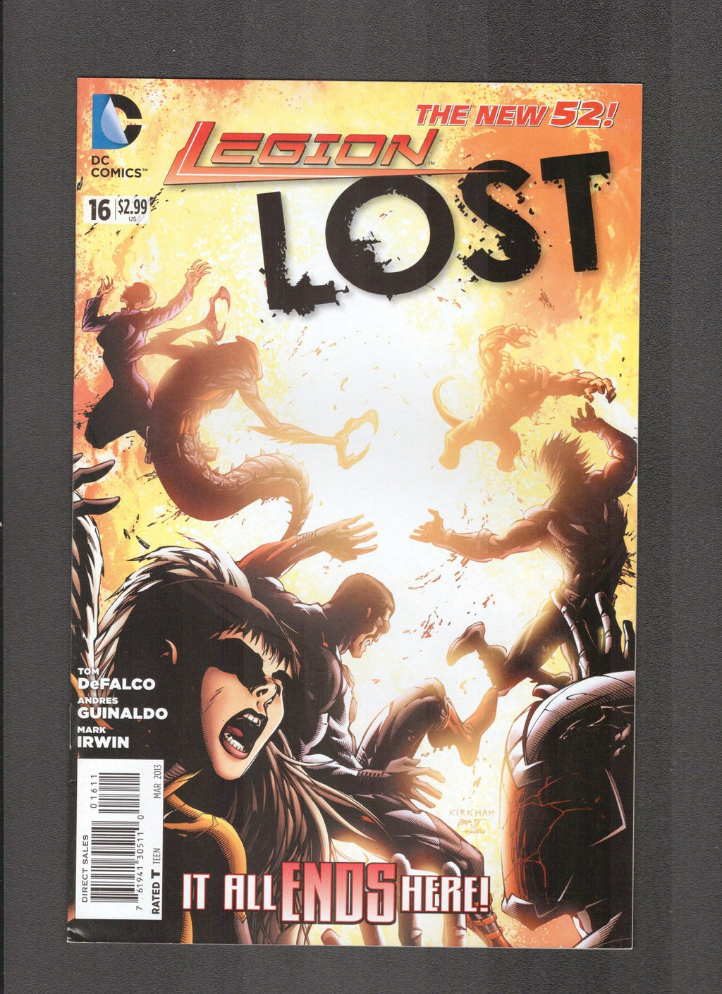 Legion Lost #16 (2013) New 52 DC Comics