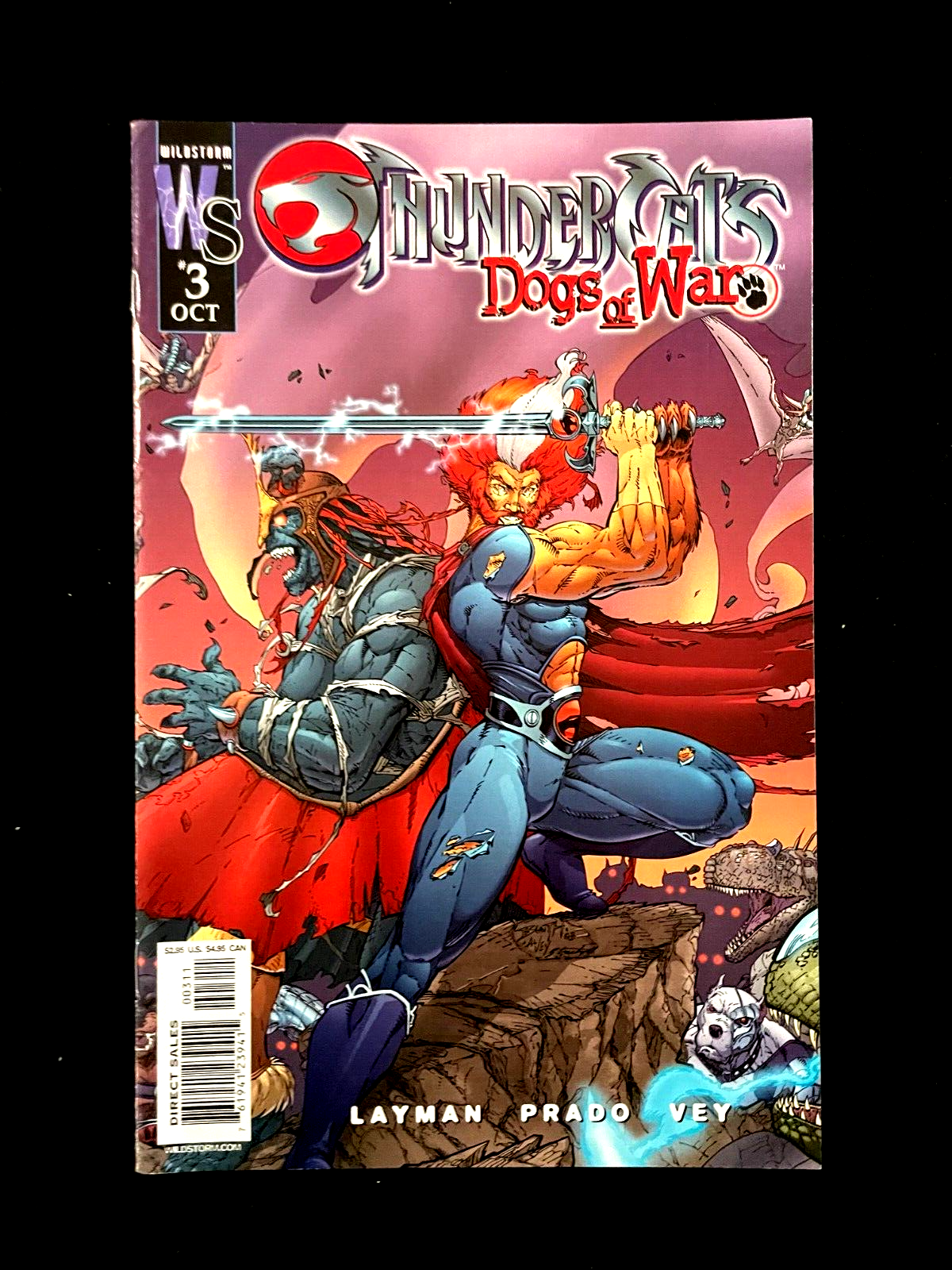 Thundercats: Dogs of War  - Complete Set of 5 #1-5 (2003/04) Wildstorm Comics