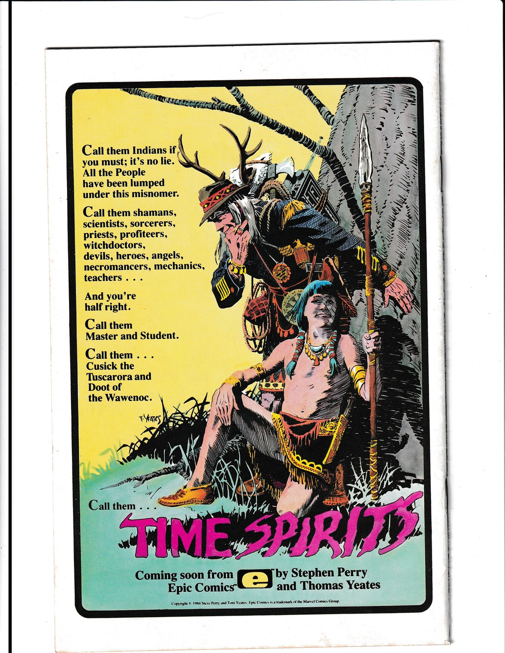 Six From Sirius #1 (1984) Marvel Comics