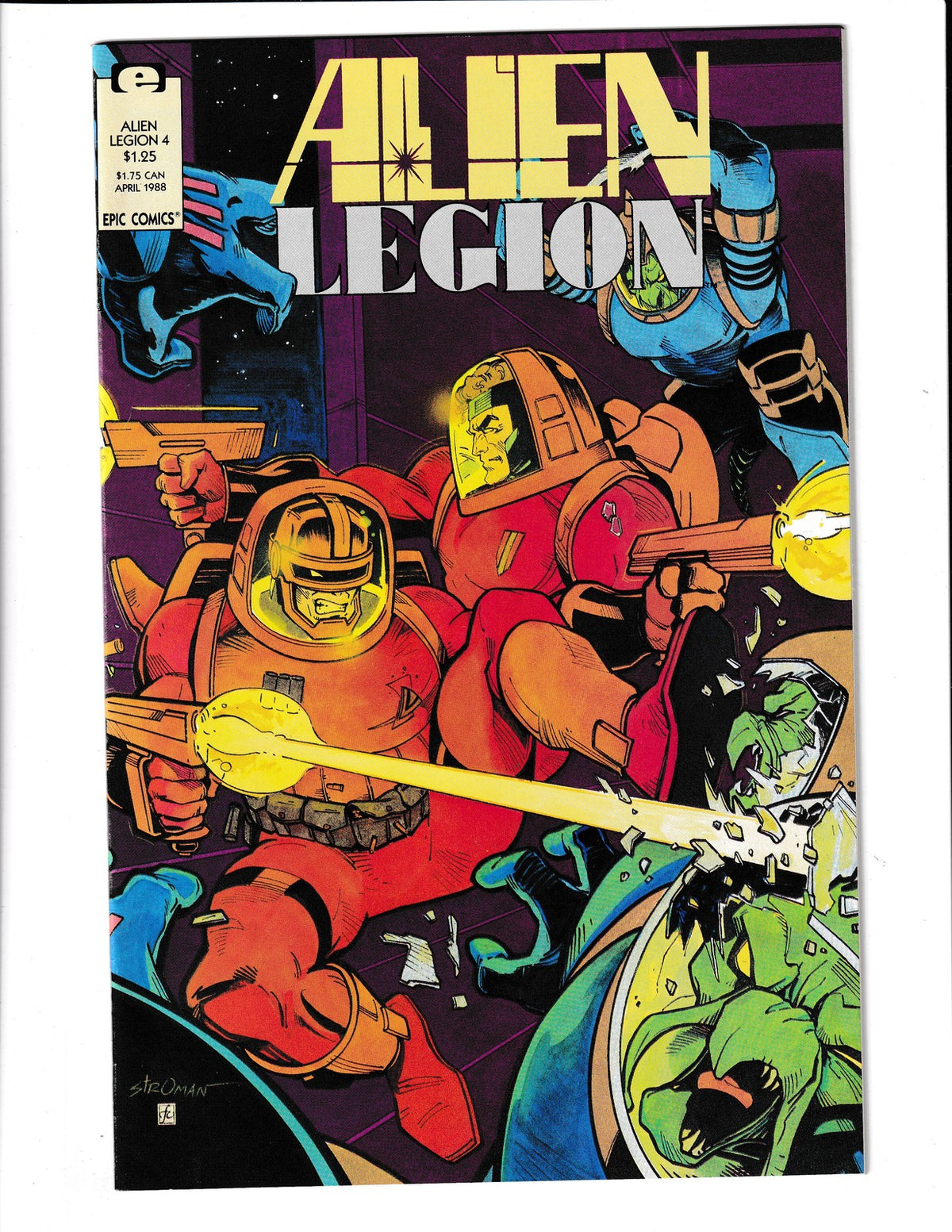 Alien Legion #4 (1988) Epic Comics