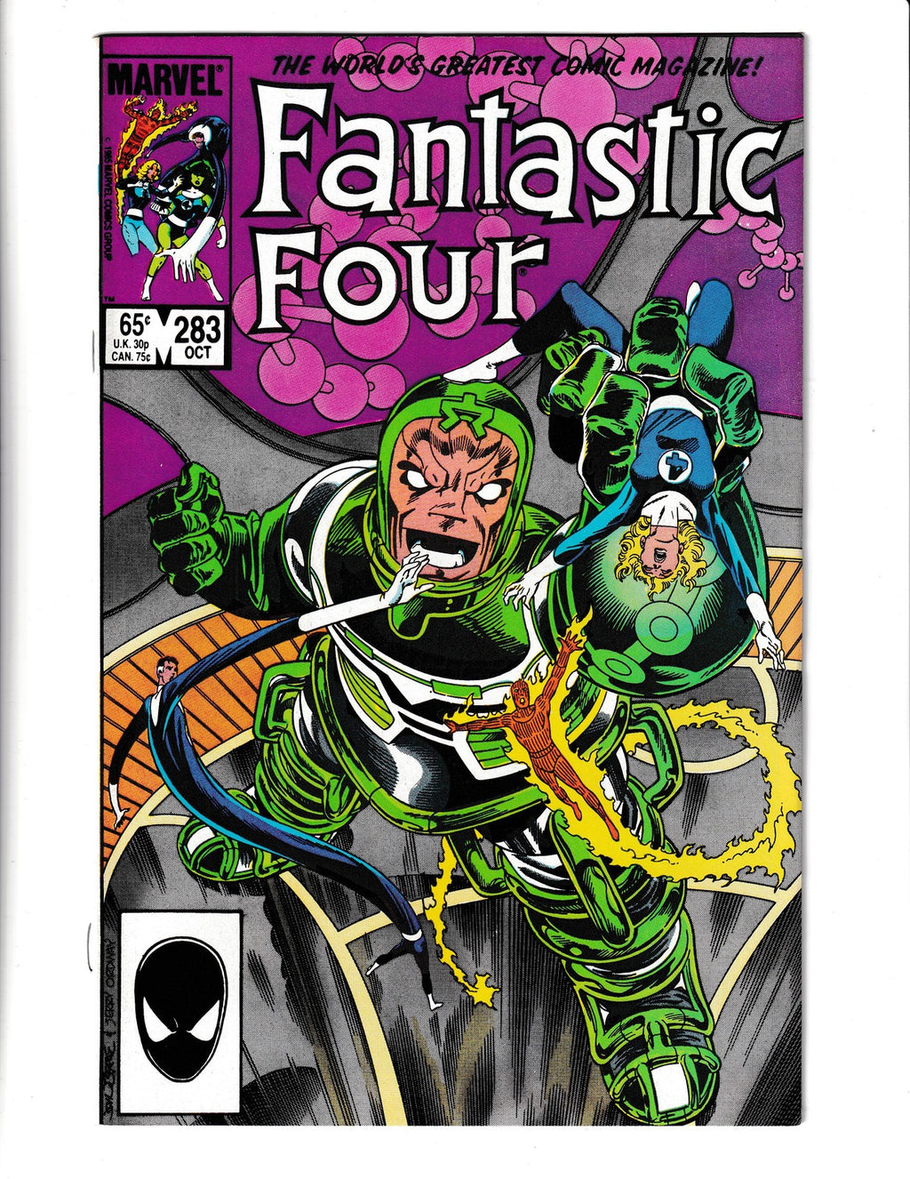 Fantastic Four #283 (1985) Marvel Comics SKU:2344