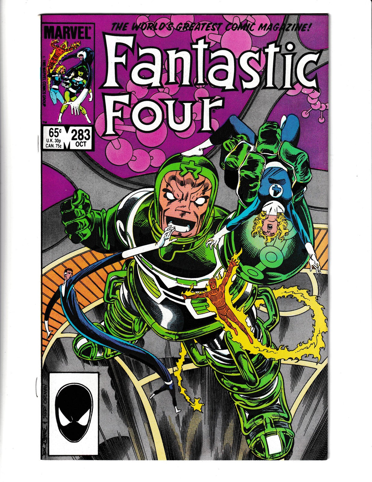 Fantastic Four #283 (1985) Marvel Comics SKU:2344