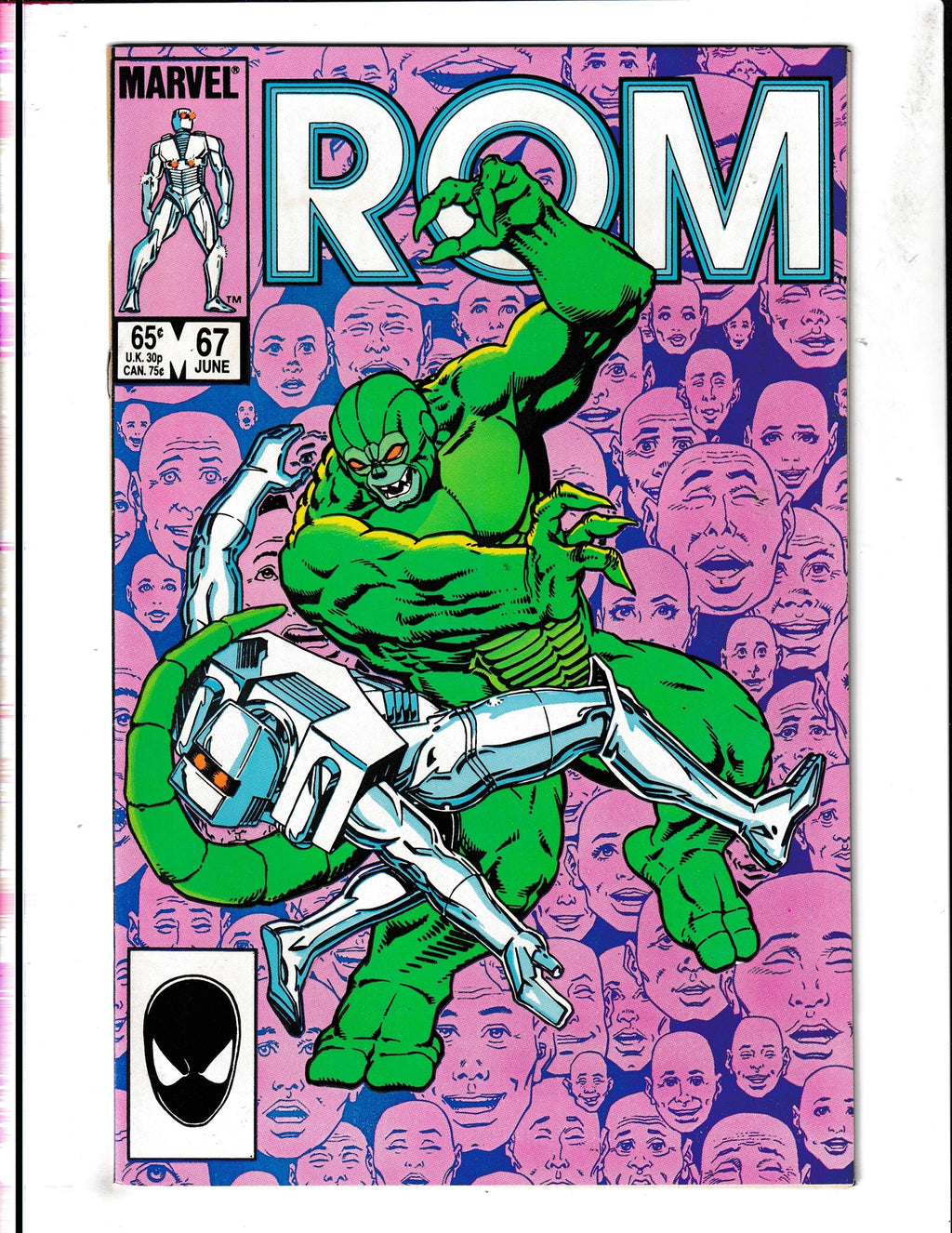 ROM #67 (1985) SpaceKnight Marvel Comics
