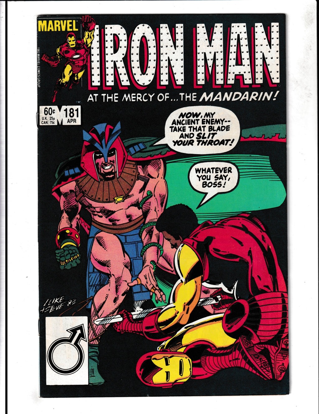 Iron Man #181 (1984) Marvel Comics SKU:1451