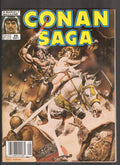 Conan Saga #29 (1989) Ken Barr Cover Marvel Magazine Comics