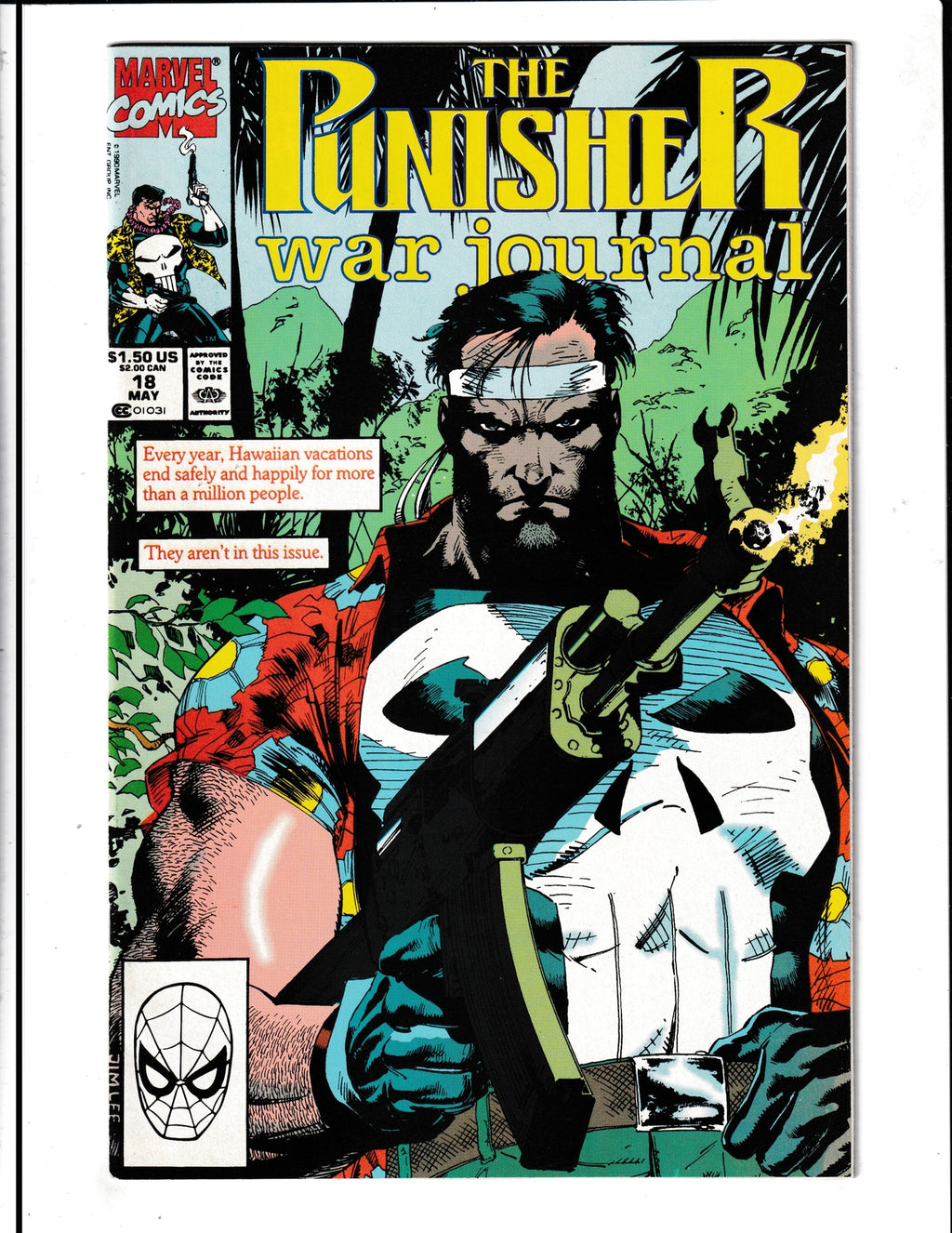 Punisher: War Journal #18 (1990) Marvel Comics