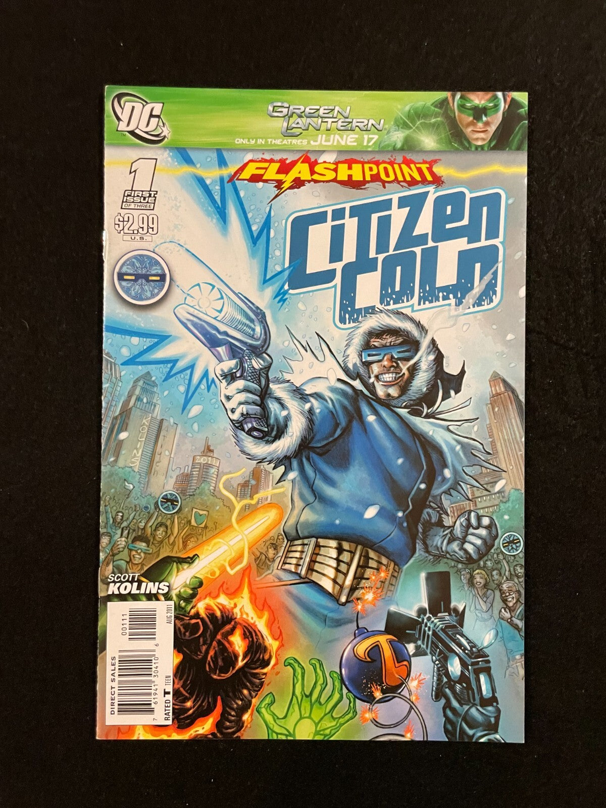 Flashpoint: Citizen Cold - Complete Set of 3 #1-3 (2011) DC Comics