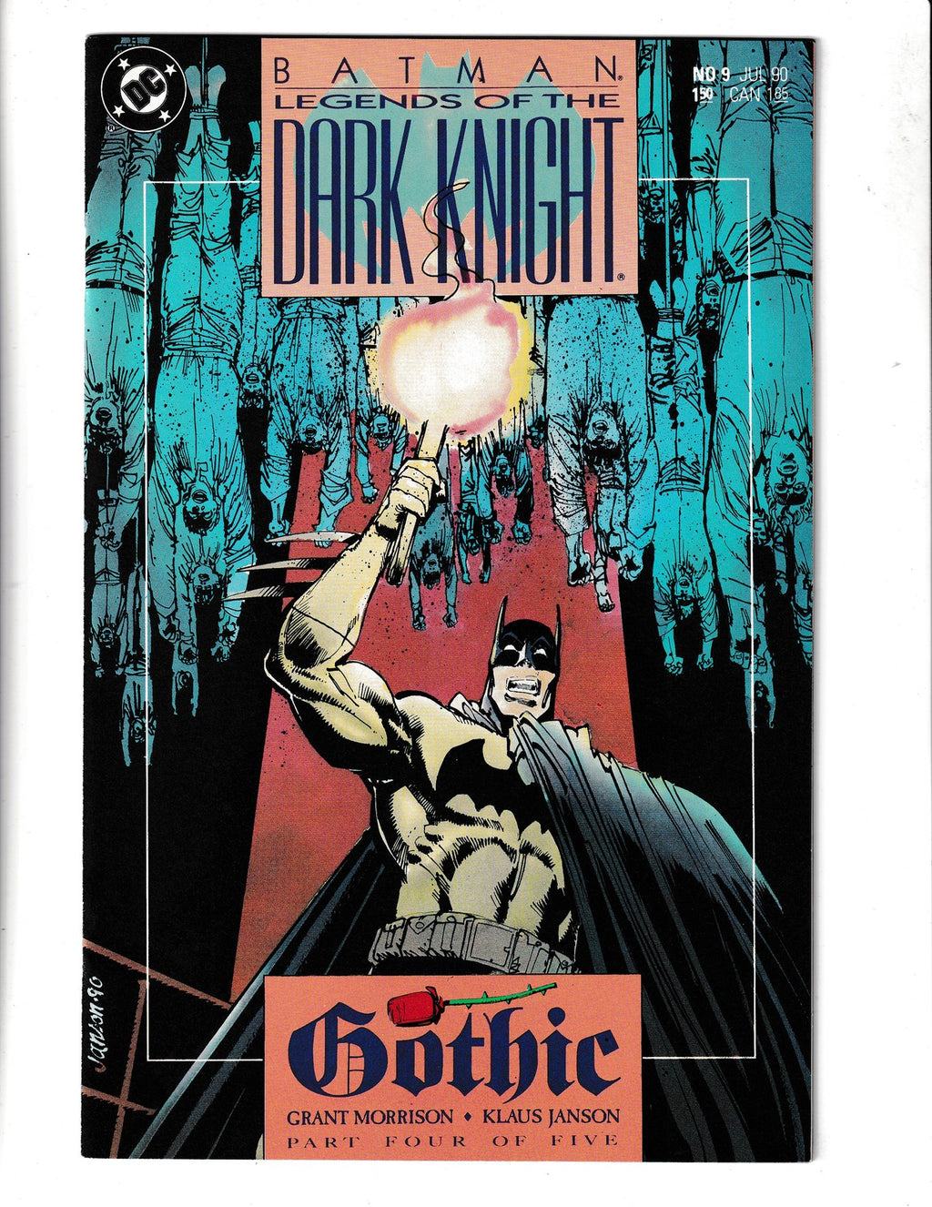 Batman: Legends of the Dark Knight #9 (1990) DC Comics SKU:3186