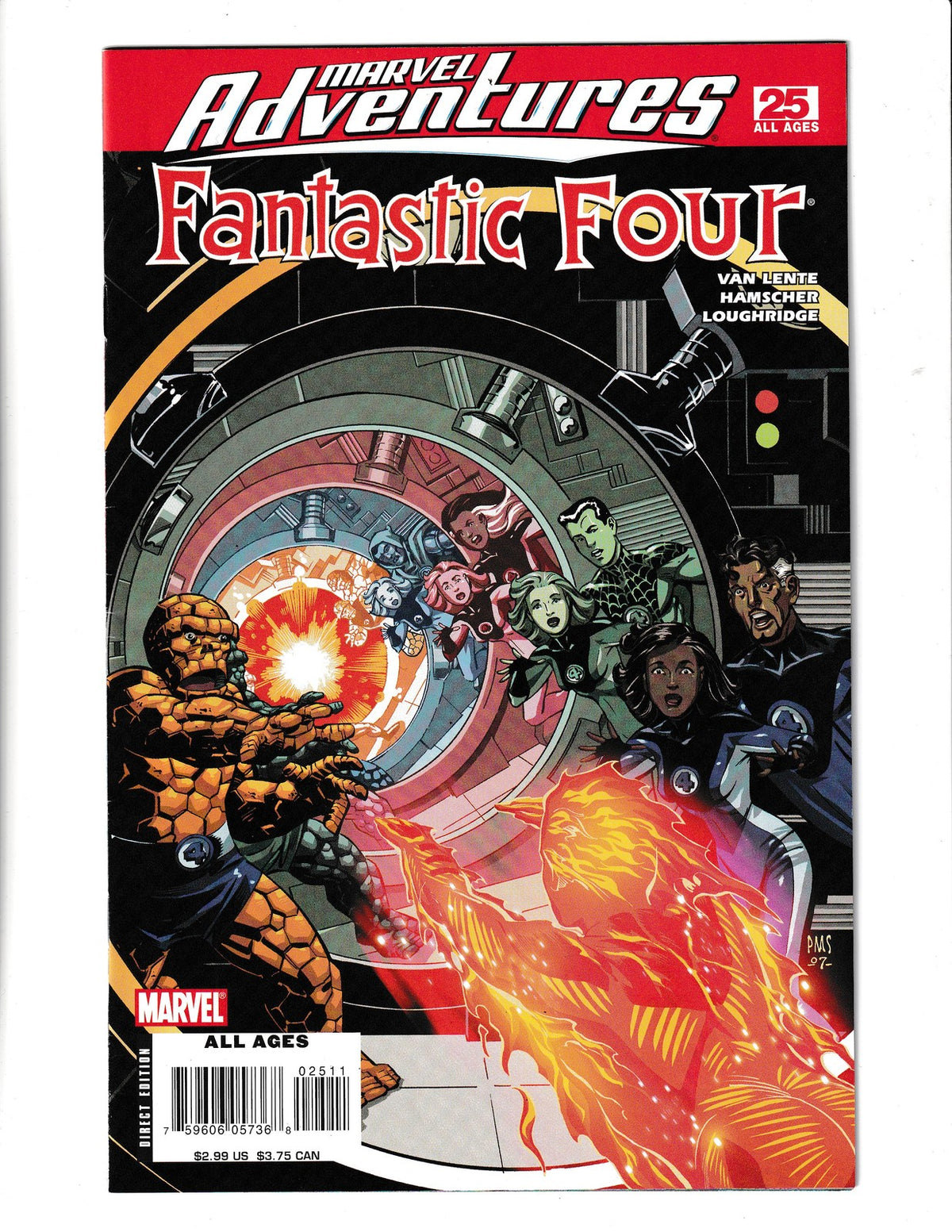 Marvel Adventures: Fantastic Four #25 (2007) Marvel Comics