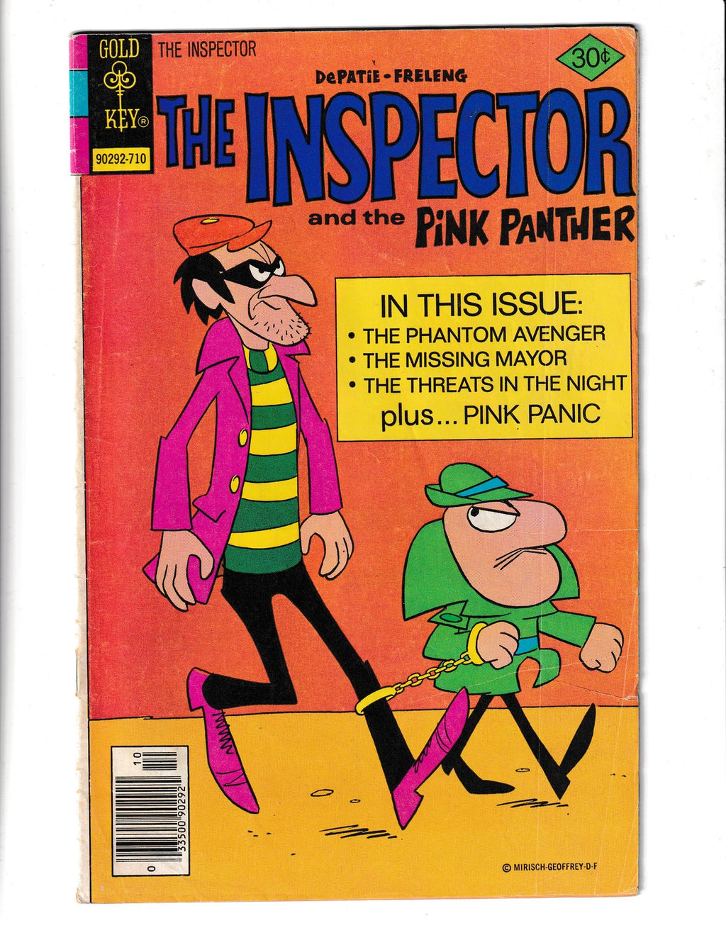 Inspector #17 (1977) Gold Key Comics