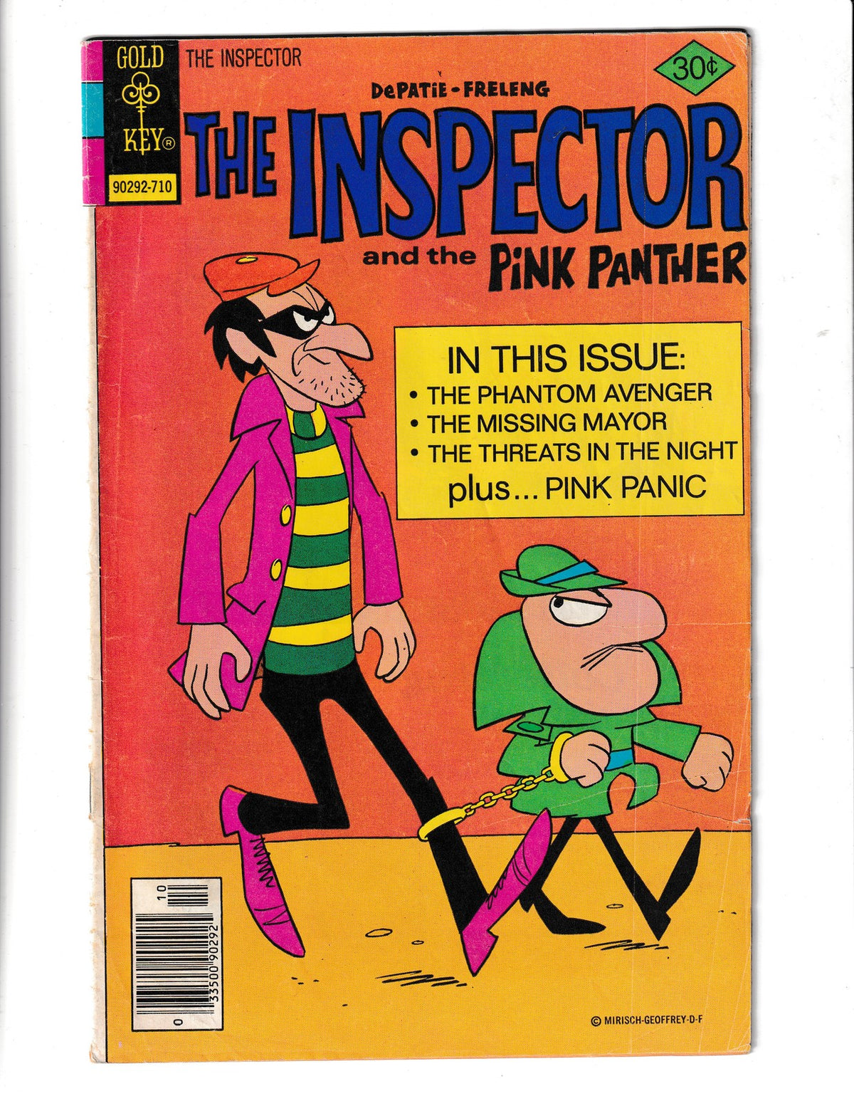 Inspector #17 (1977) Gold Key Comics