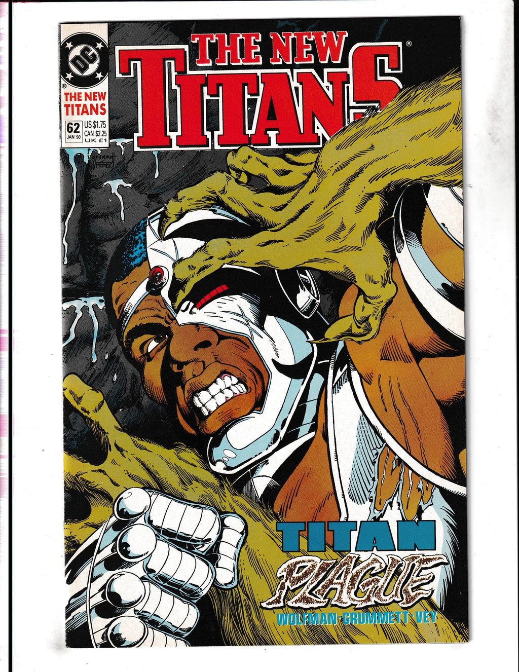 New Titans #62 (1990) DC Comics