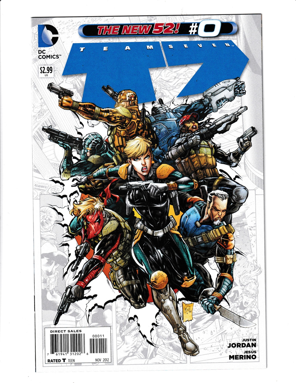 Team 7 #1 (2012) DC Comics