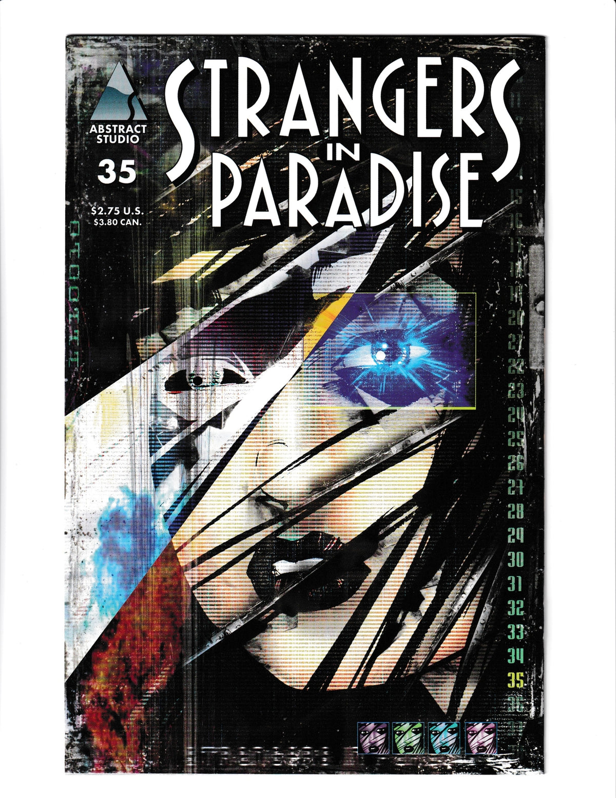 Strangers In Paradise #34 (2000) Terry Moore Abstract Comics