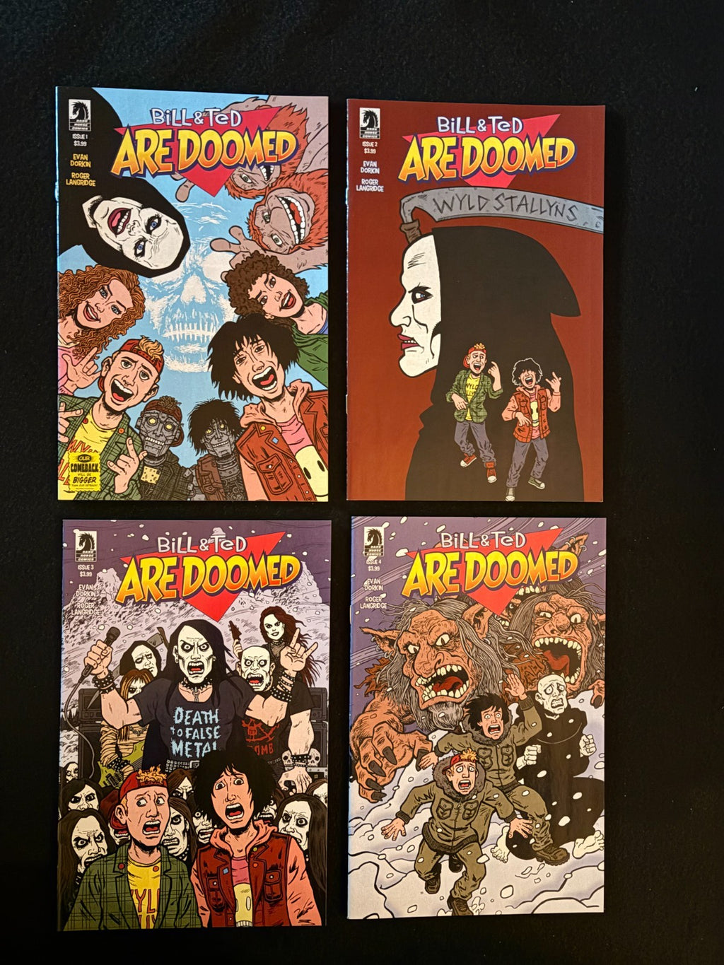 Bill & Ted are Doomed - Complete Set of 4 #1-4 - (2020) - Dark Horse