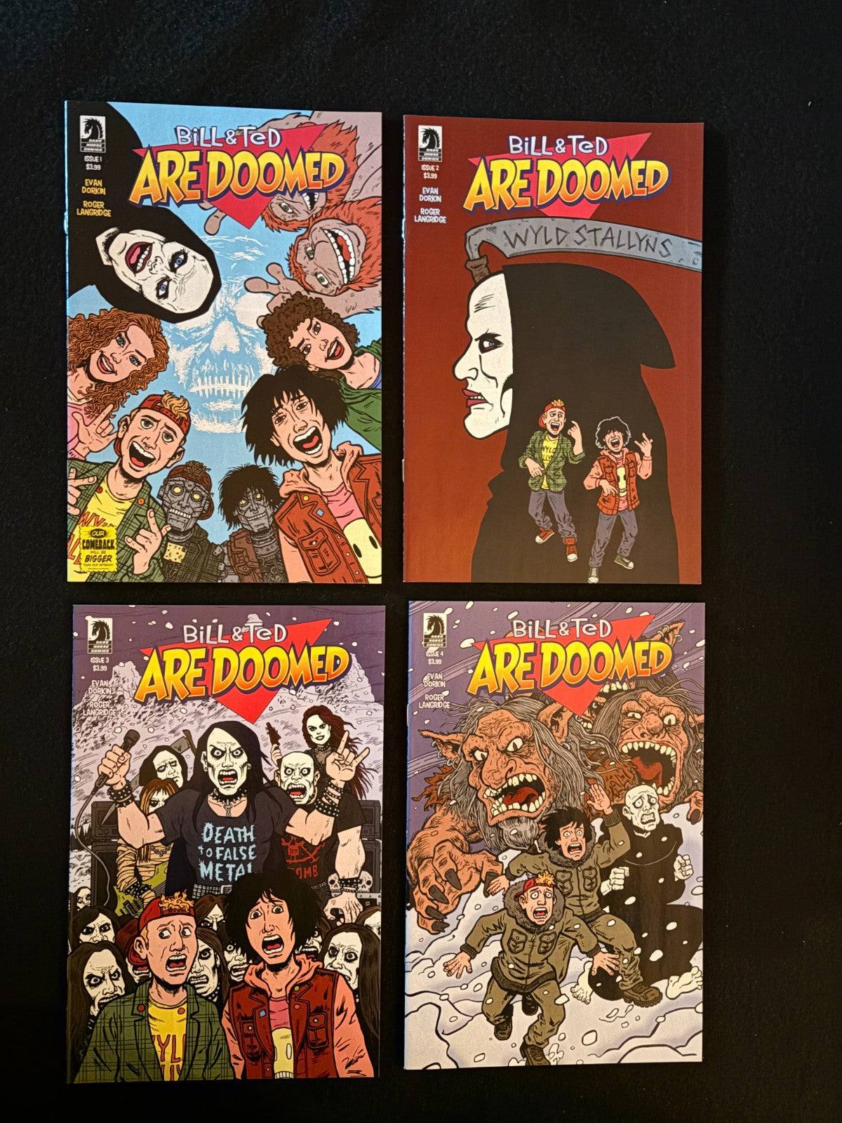 Bill & Ted are Doomed - Complete Set of 4 #1-4 - (2020) - Dark Horse