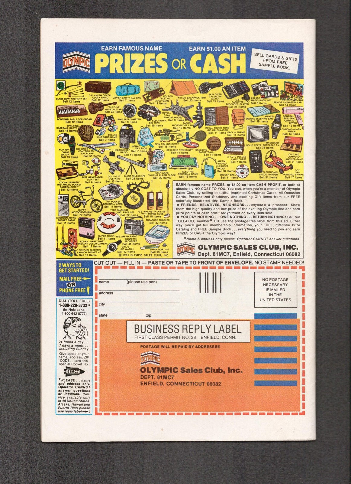 Captain America Annual #5 (1981) Joe Rubio Marvel Comics