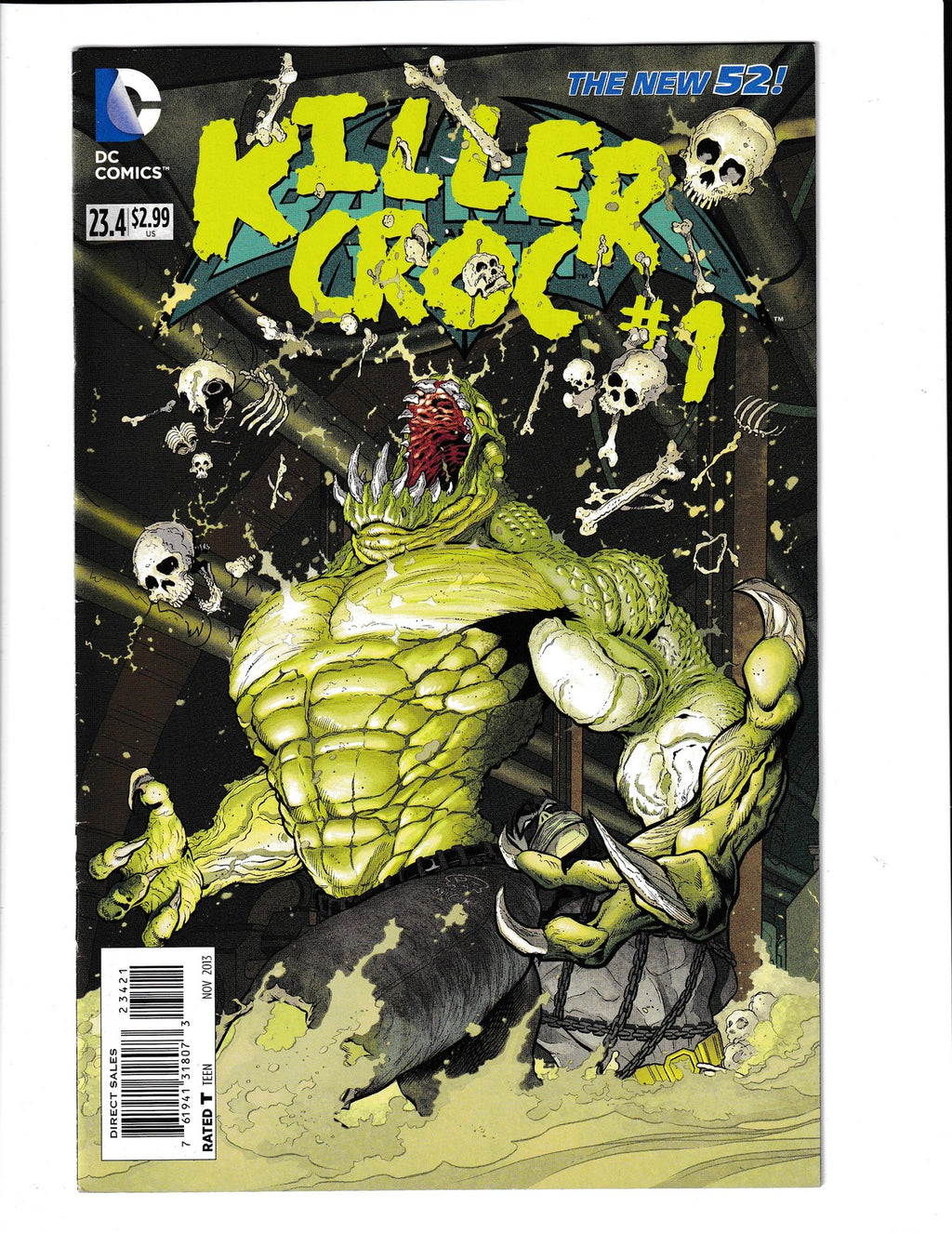 Batman and Robin #23.4 (2013) Killer Croc DC Comics