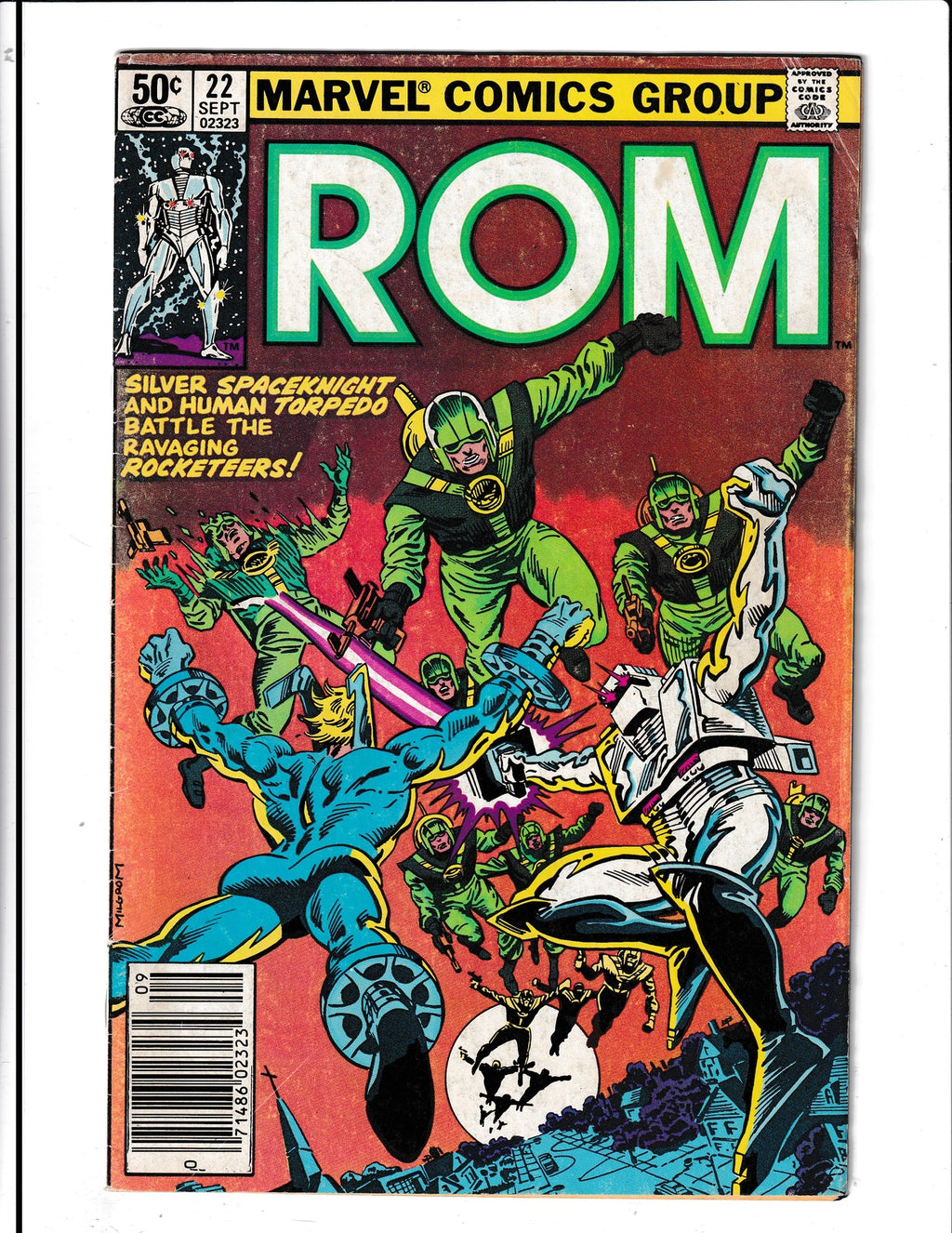 ROM #22 (1981) Spaceknight Marvel Comics SKU:564