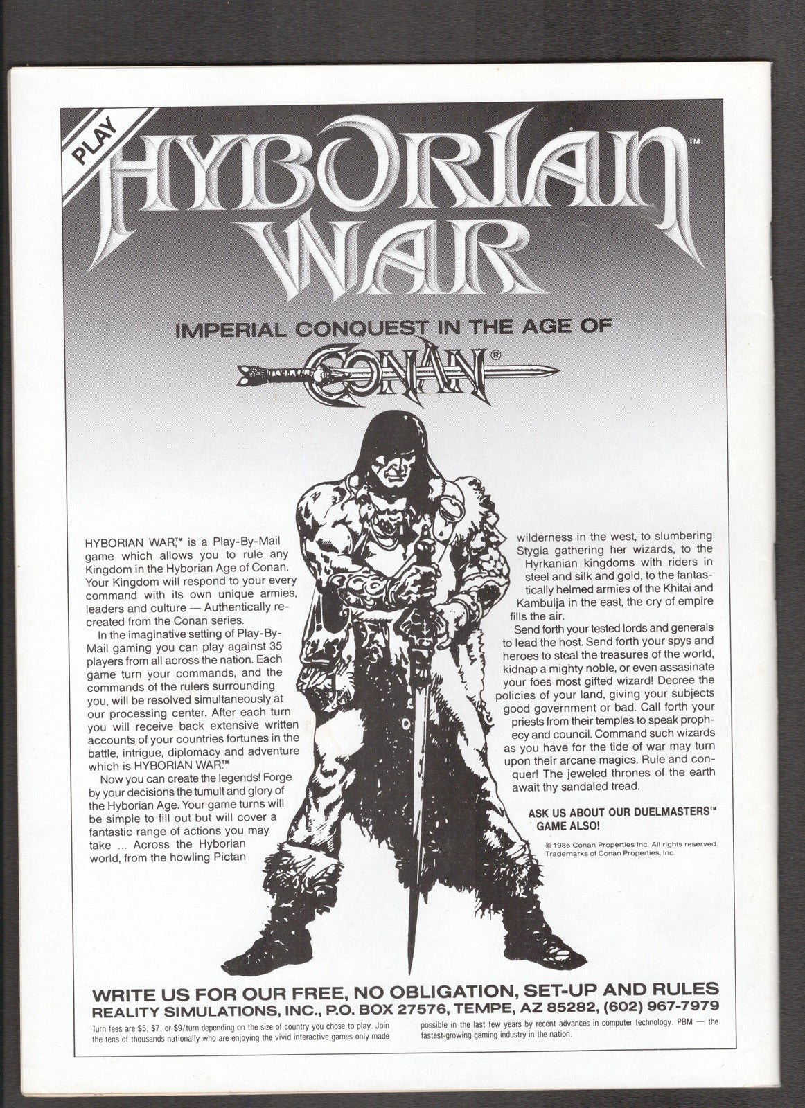 Savage Sword of Conan #213 (1993) Jim Hoston Magazine Curtis Comics