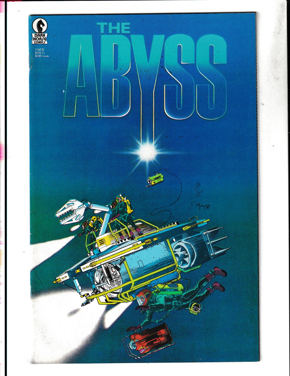 Abyss #1 (1989) Dark Horse Comics
