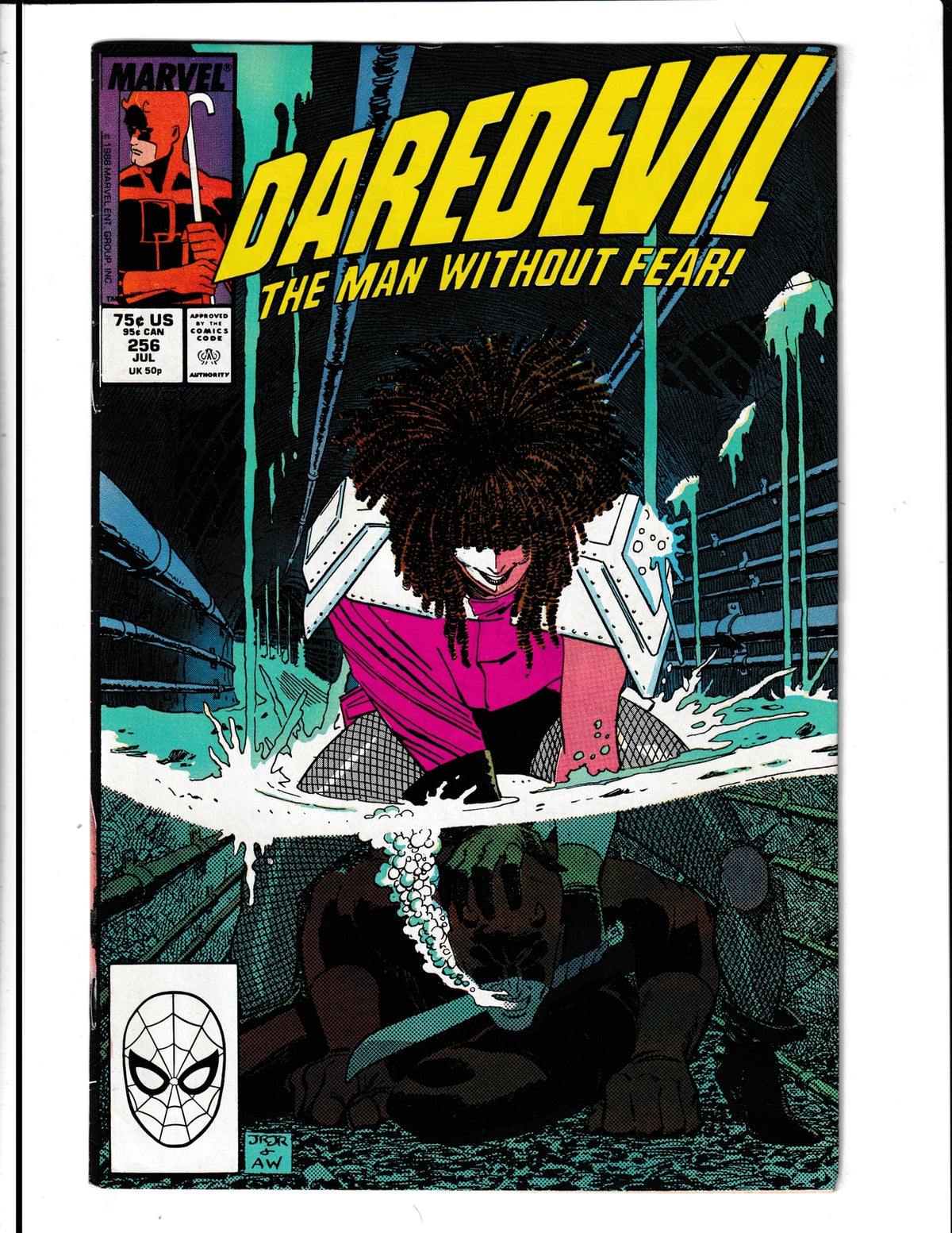 Daredevil #256 (1988) Marvel Comics