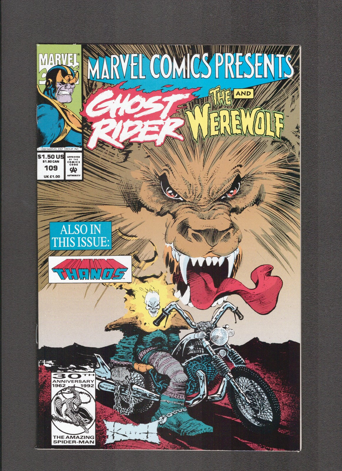 Marvel Comics Presents #109 (1992) Woverine - Typhoid's Kiss Marvel Comics