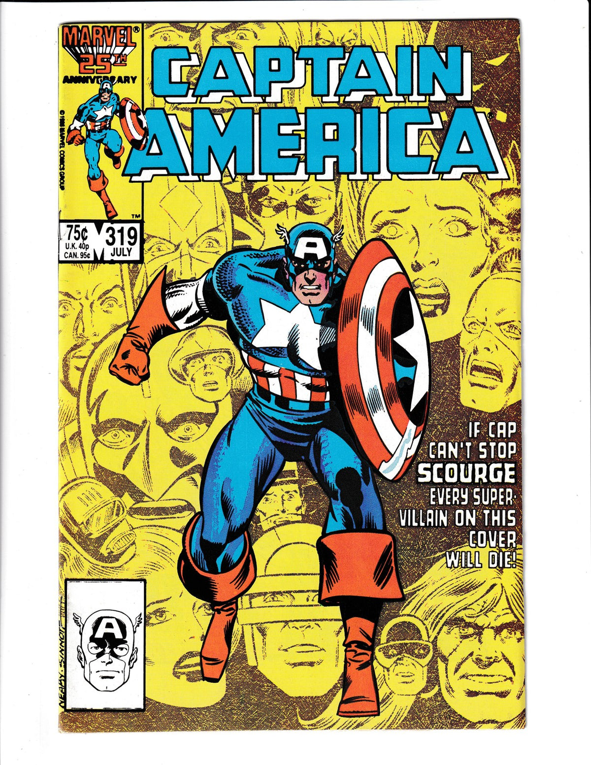 Captain America #319 (1986) Marvel Comics