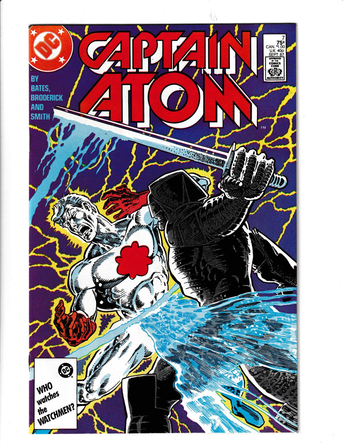 Captain Atom #7 (1987) DC Comics SKU:3126