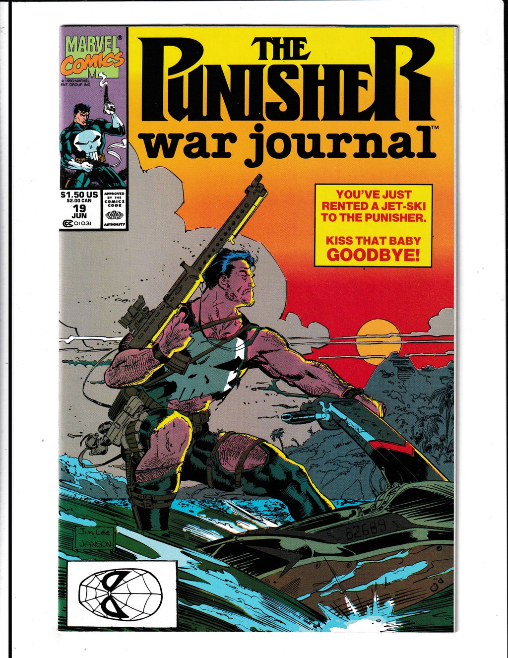 Punisher: War Journal #19 (1990) Higher Grade Marvel Comics