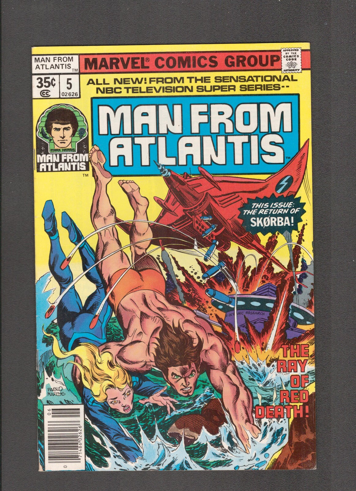 Man from Atlantis #5 (1978) Frank Robbins, Bill Mantlo Marvel Comics