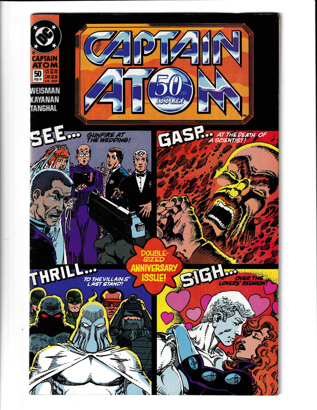 Captain Atom #50 (1991) Double Sized DC Comics