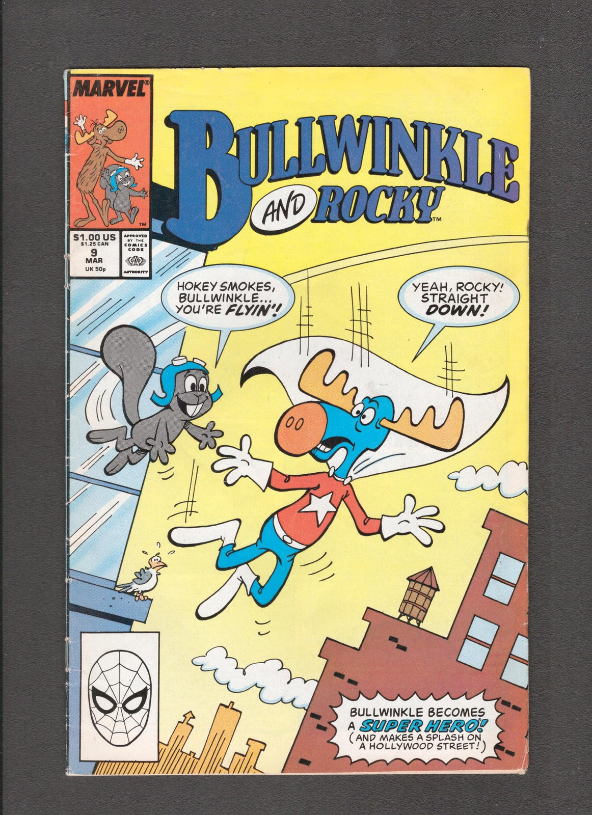 Bullwinkle and Rocky #9 (1989) Star/Marvel Comics