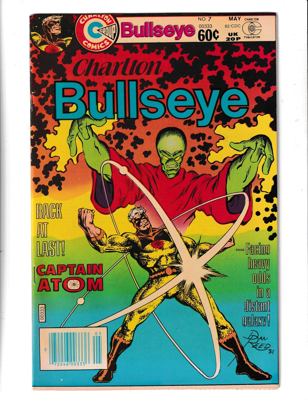Bullseye #7 (1982) Charlton Comics