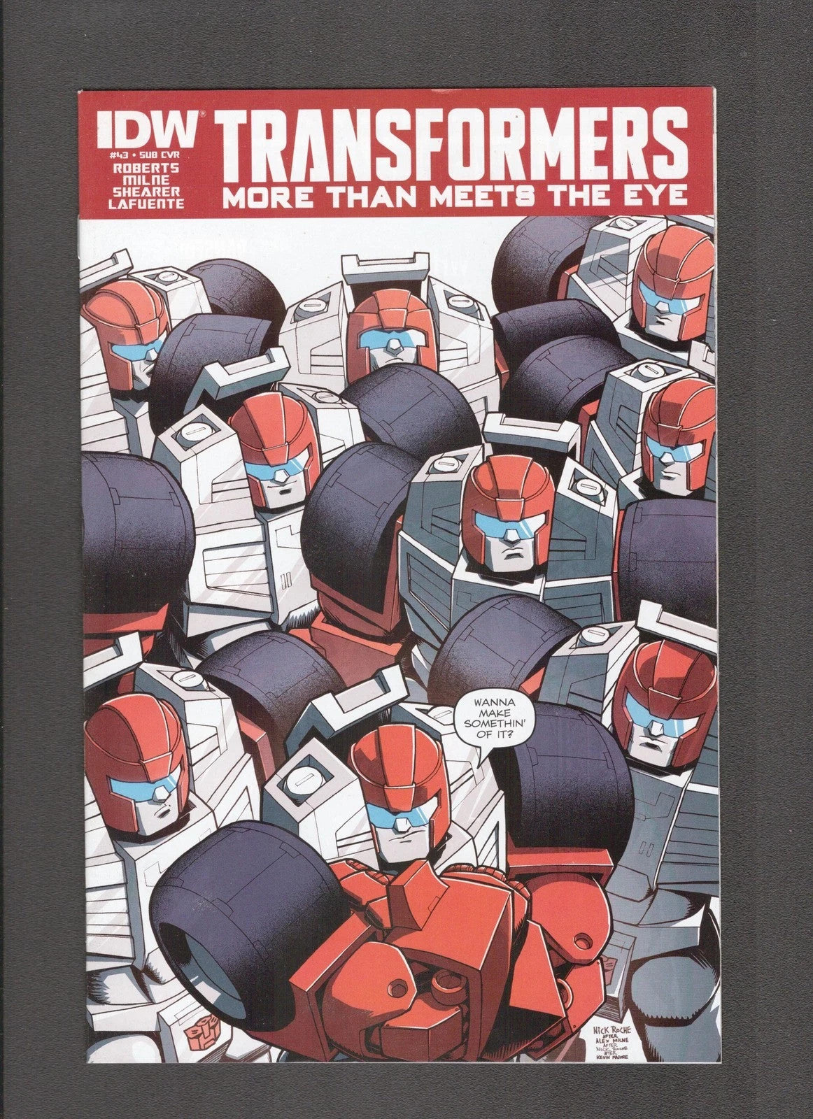 PRIVATE LISTING Transformers: More Than Meets the Eye #39,41-44 IDW Comics