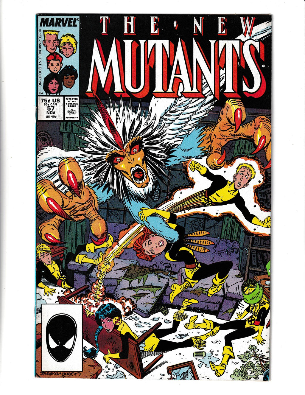 New Mutants #57 (1987) Marvel Comics SKU:2337