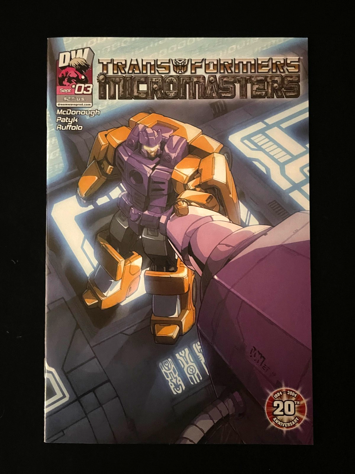 Transformers/Micromasters - Two Set of 4 both A & B covers #1-4 (2004) Dreamwave