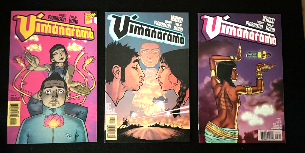 Vimanarama  - Complete Set of 3 - #1-3 (2005) Vertigo