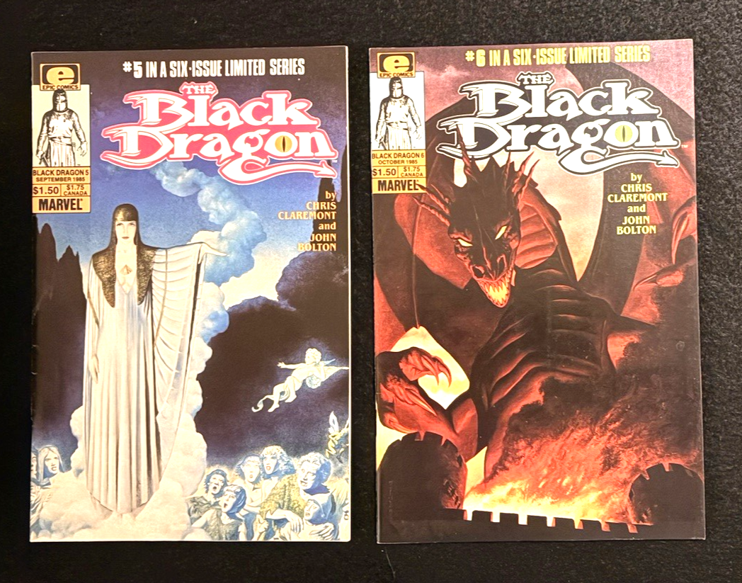 Black Dragon - Complete Set of 6 #1-6 (1985) Epic/Marvel Comics