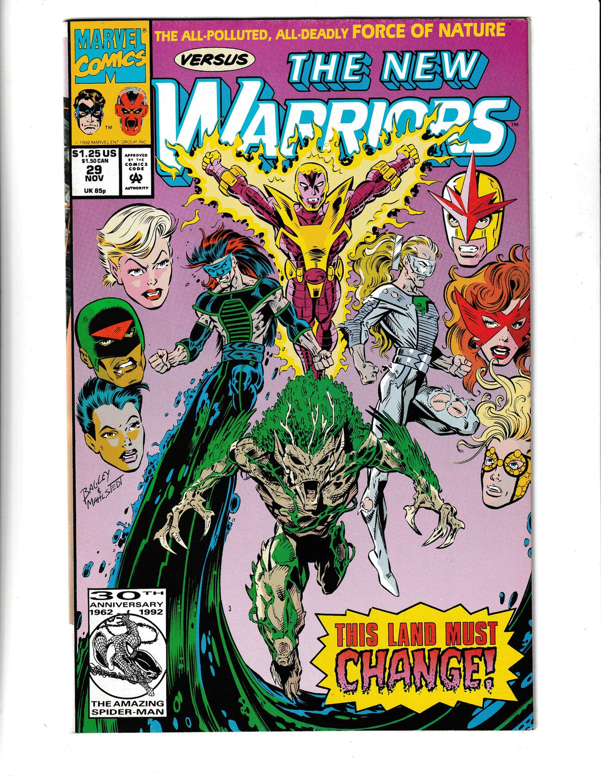New Warriors #29 (1992) Marvel Comics